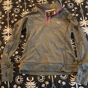 Victoria secret pink half zip